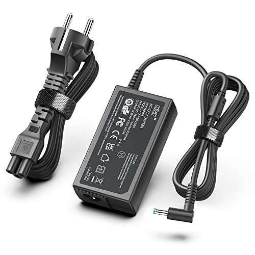 HKY Alimentatore 65W Caricatore Portatile per HP Chromebook 14 serie, Pavilion 15, EliteBook Notebook Computer Caricabatterie 45W 19.5V 2.31A per HP Pavilion 11 13 15 240 250 255, 741727-001