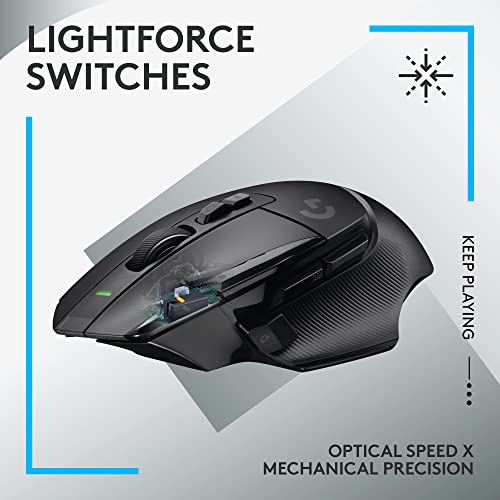 Logitech G502 X Lightspeed Wireless Gaming Mouse + G915 TKL Mechanical Gaming Keyboard (Tactile) - Black - image 2
