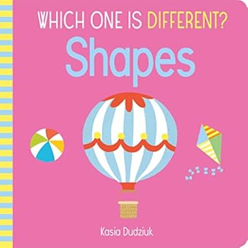 Board book Which One Is Different? Shapes Book