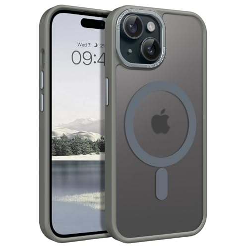 Coque de protection pour iPhone 15 Plus de 6,7" mate et haut de gamme