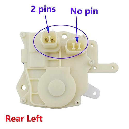 Module verrouillage d'actionneur porte arrière gauche robuste pour S2000