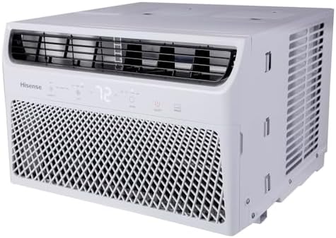 Hisense 8,000 BTU Smart Window Inverter Air Conditioner with Quie...