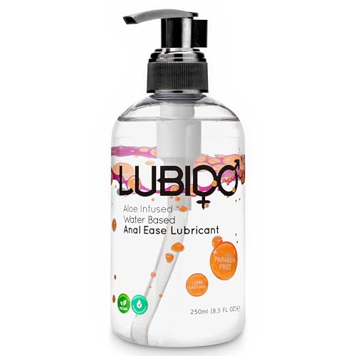 Lubido Anal Ease lubricante de gel a base de agua con aloe - 250ml