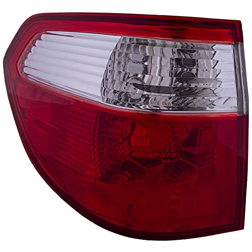 Headlightsdepot Tail Light Left Driver Compatible With 2005-2007 Honda Odyssey #TOP8
