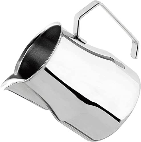 Motta Stainless Steel Europa Rounded Spout Frothing Pitcher - 50 oz.