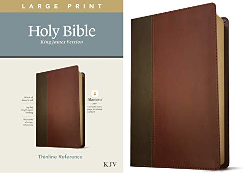  Holy Bible: King James Version, Thinline Reference Bible, Brown/mahogany, Filament Enabled Edition, PDF