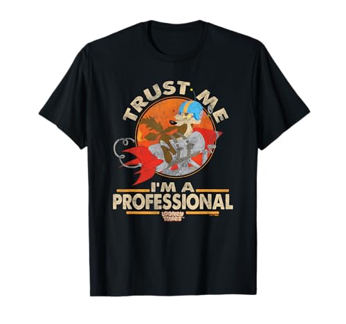 Image of Looney Tunes Wile E Coyote I'm A Professional T-Shirt