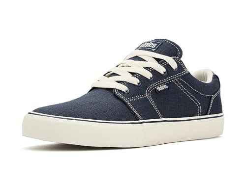 Image of Etnies Barge LS - Classic Skate Look, Slim Vulcanized Silhoutte, Hefty Armored Collar, Reinforced Vulc