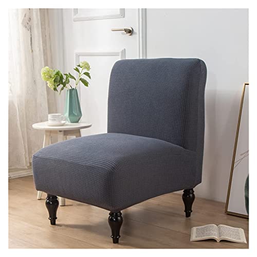 AQIGR Sesselbezug/Sofabezug ohne Armlehnen Elastischer für 1-Sitzer-Sofa Stretch Samt Stuhlschonbezüge Sesselschoner Abnehmbare Waschbare für Wohnzimmer Hotel Haus Esszimmer (Color : #18, Size : 1PC) thumbnail