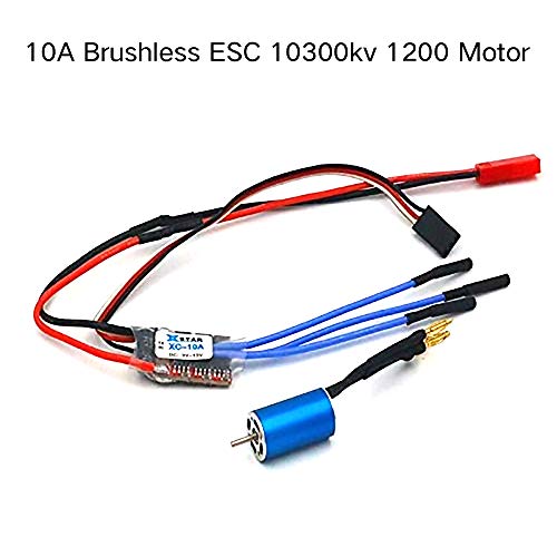 10300Kv 1200 Motor 10A Brushless Esc For Losi Micro T Sct 4Wd Rally Desert Truck #TOP5