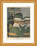  Biller Antik Petite garnison Soldats Art Nouveau Encadré par Max Feldhauer Cheval Jeunesse 0016