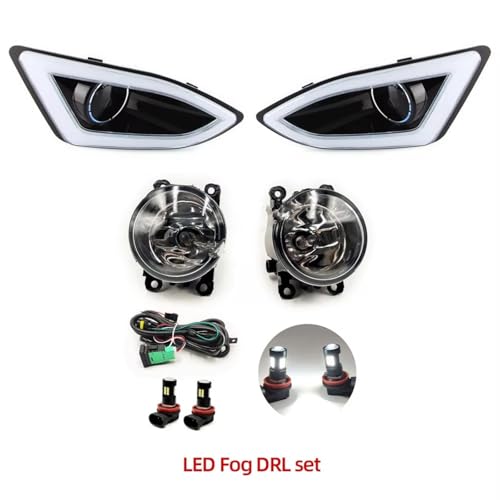 Feux de jour LED pour Ford Edge améliorant la visibilité par temps de brouillard - 2
