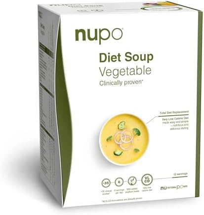 – Diet Meal Replacement Gluten Free Vegetable Soup (12 Servings) | Very Low Calorie Diet Soups for Weight Loss | Clinically Proven Packaged Instant Soups for Efficient Weight Management
