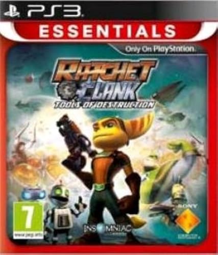 Ratchet & Clank: Tools Of Destruction Essentials Ps3 - vue 2