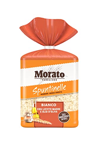 Pane Morato, Spuntinelle Classiche, Soffici Fette di Pane al Latte,