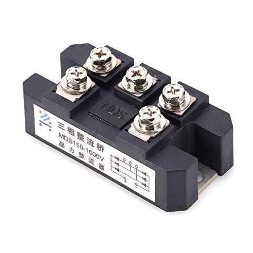 Durable Three Phase Diode Bridge Rectifier