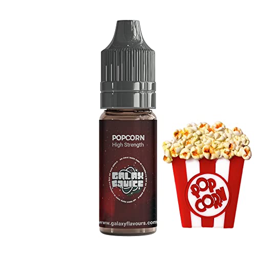 Saborizante de palomitas de maíz - Saborizante alimentario de alta potencia - Más de 230 sabores - Botella de 10 ml.