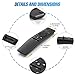 Angrox BN59-01259E Replaced Remote for Samsung-Smart-TV-Remote All Samsung LCD LED HDTV 3D Smart TV Models