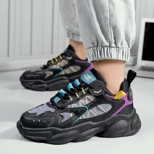 Men’s Multi-Cushion Running Shoes -Breathable Engineered Mesh - for Gym, Tennis, Walking & Streetwear, Lightweight3