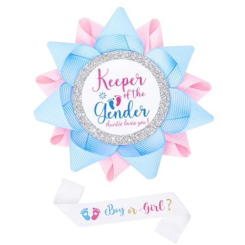 Bensbl Keeper of the Gender Pin and Sash Set with Team...