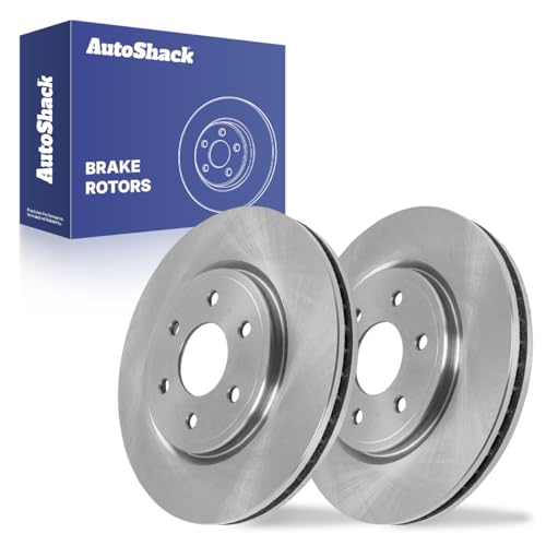 AutoShack 11.65' (296 mm) Front Vented Brake Rotors Replacement for...