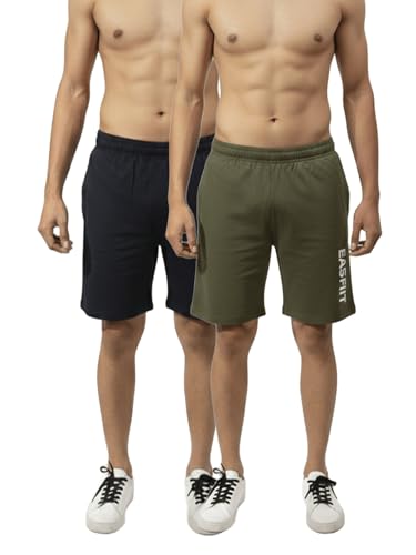 Image of Dollar Easy Fit Cotton Blend Pack of 1 Solid Men's Shorts