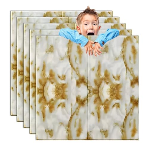 Paneles de pared 3D para tapar imperfecciones con espuma impermeable autoadhesiva 1