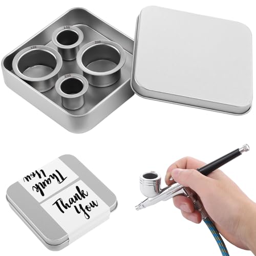 4PACK-Airbrush Paint Filter Cup,Airbrush Cup Strainer,Filter Cup for Paint Airbrush Accessories,for 1