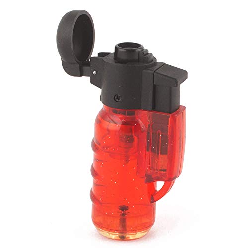 Image of Windproof Jet Flame Thrower Torch Lighter Barbeque Lighter for Lighting Cigarette,Cigar,Hookah Coal(Multicolour)