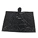 ZJchao Hooded Raincoat Outdoor Rain Poncho for Hiking Mountaineering Men Women Black