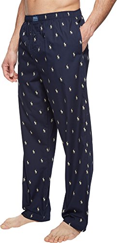 Image of Polo Ralph Lauren Men's All Over Pony Player Woven Sleepwear Pants