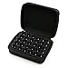 Hipiwe Hard Shell Essential Oil Carrying Case 30 Bottles EVA Essential Oils Storage Bag - Perfect for Essential Oils Bottle with Foam Insert (Black - New)