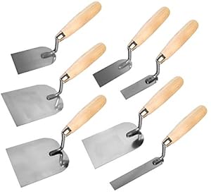 Trade 4 You 7 x Stuckkelle Edelstahl Set