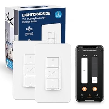 smart fan and light switch