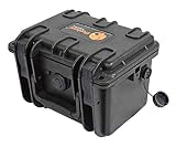 Elephant B100S2 Kayak Battery Box Waterproof Battery Enclosure for Powering GPS, Fish Finders, Led L