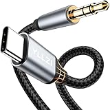 YLLZI Cable USB C a Aux 1.2M, estéreos de Coche etc