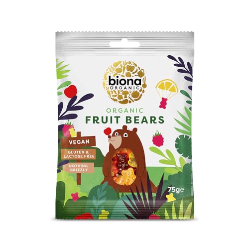 Biona Organic Mini Fruit Bears, 75g