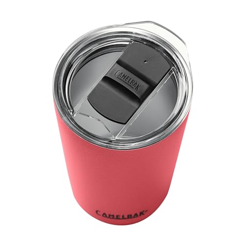 Image of CamelBak Horizon 16oz Tumbler - Insulated Stainless Steel - Tri-Mode Lid - Wild Strawberry