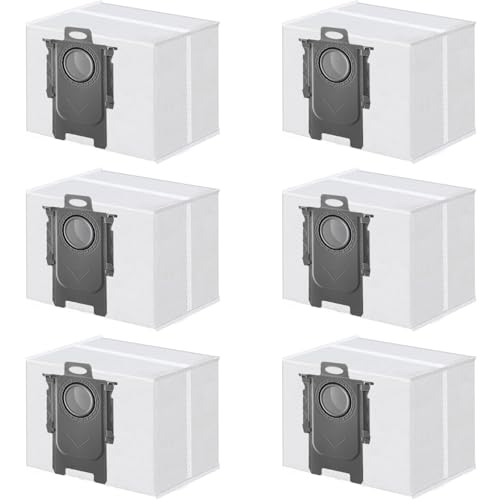 Vacuum Dust Bags for Roborock S8 Pro Ultra, S8+, Q7 Max+, Q8 Max+, Q5 Max+, Q5+, Q5 Pro+, S7 Max Ultra, S7 MaxV Ultra, Q7+ Clean Base Automatic Dirt Disposal Bags, 3L Large Capacity