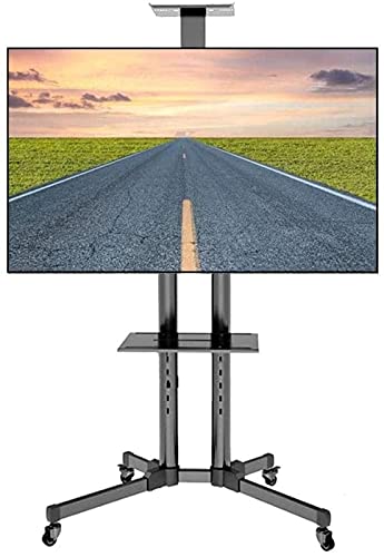Soporte móvil para TV 32" a 70" con ruedas y estante ajustable miniatura 1