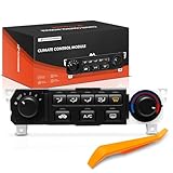 A-Premium Heater Climate Control Panel Module Compatible with Honda Accord 1998 1999 2000 - with Rear Defrost