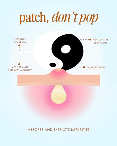 Truly Beauty Pimple Party Pack com adesivos hidrocolóides para acne - Patch de espinha fofo - Patch