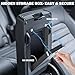 SwiftGaze Center Console Organizer for 2023-2025 Honda CR-V, Armrest Storage Tray with Magnetic Hidden Organizer Charging Station Caddy, ABS Car Interior Accessories OEM Style Leather Texture-3PCS