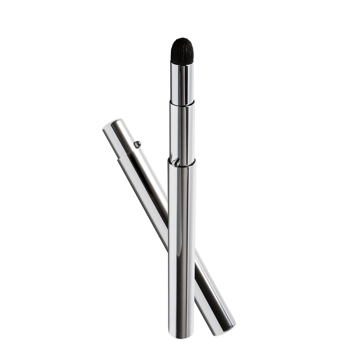 Kumano Rin Brush Goat Hair Concealer Eyeshadow Brush with Cap Portable 5.1in