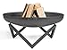 Produktbild Feuerschale Santiago Ø 70 cm Feuerstelle für Garten aus Stahl Feuerkorb als Wärmequelle oder Grill CookKing