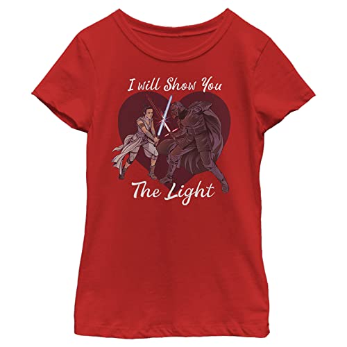 T-shirt Star Wars fille rouge Episode IX manches courtes taille L