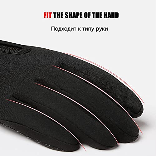 Guantes de invierno cortavientos impermeables deportivos talla M 4