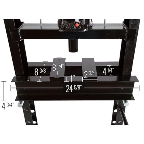 Black Widow Bd-Press-20H 20 Ton Hydraulic Shop Press #TOP5