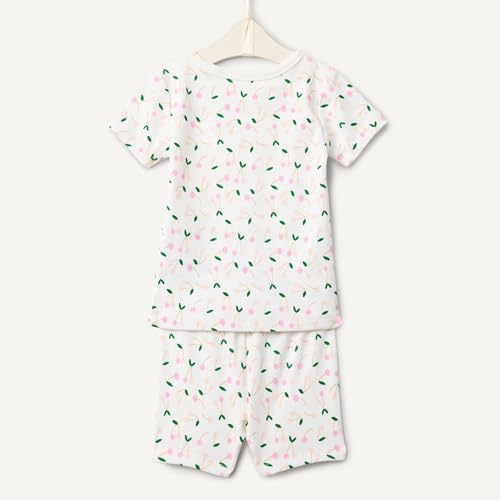 Image of Amazon Essentials x Sofia Grainge Mommy and Me Short Sleeve Pajama Set