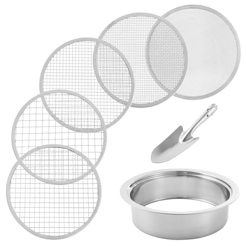 Filtre de sol à mailles interchangeables 1 à 12 mm pour purifier le compost